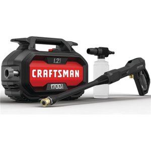 CRAFTSMAN Electric Pressure Washer, Cold Water, 1700-PSI, 1.2-GPM, Corded